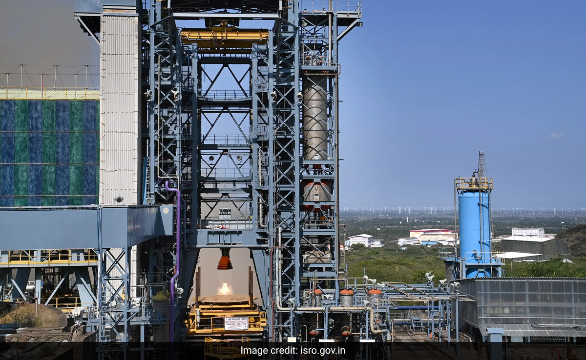 ISRO Successfully Completes Engine Test For Human Spaceflight Programme