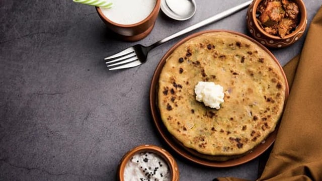 Parathas are a good source of carbs and fibre