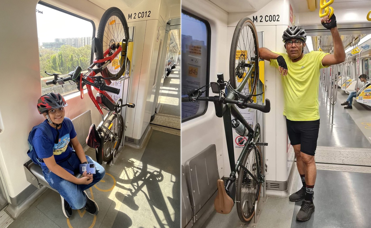 हौसले को सलाम: Mumbai Metro में साइकिल लिए रोज ट्रैवल करता है ये बच्चा, ट्यूशन पढ़ने के लिए करता है कई किलोमीटर सफर