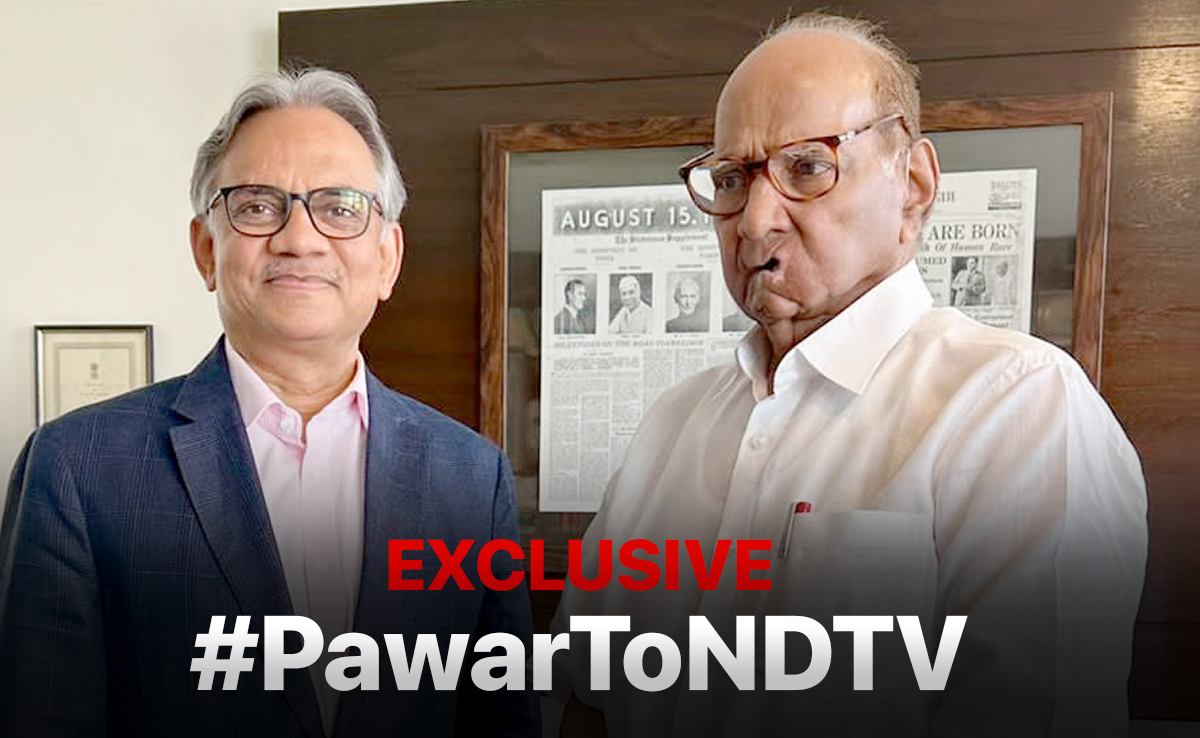 "Seems Targeted": Sharad Pawar To NDTV On US Short-Seller's Adani Report
