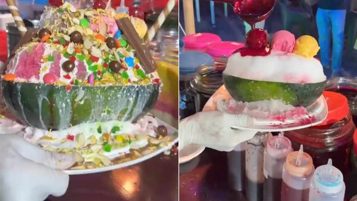 Watermelon + Ice Cream = A Dessert Disaster? This Viral Video Has Foodies Divided