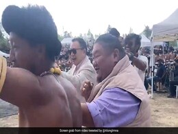 ''<i>Ye Temjen Ka Style Hai</i>'': Nagaland Minister Joins Dancers Performing State's Folk Dance ''<i>Ye Temjen Ka Style Hai</i>'': Nagaland Minister Joins Dancers Performing State's Folk Dance