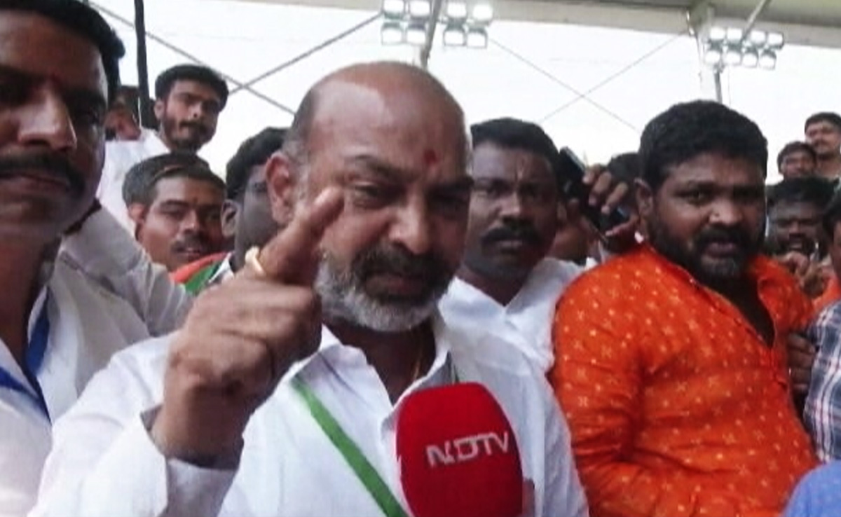 "Went To Jail For Telangana": BJP's Bandi Sanjay Kumar To NDTV
