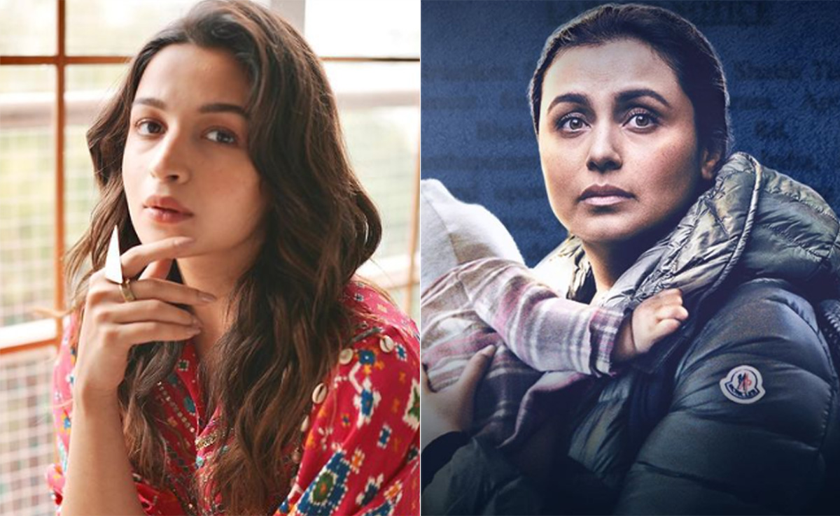 New Mother Alia Bhatt Reviews Rani Mukerji's <i>Mrs Chatterjee Vs Norway</i> - "It Hit So Much Harder"