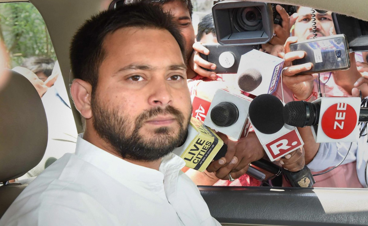 Asked About Karnataka Winners, Tejashwi Yadav's <i>Bajrang Bali</i> Swipe At BJP