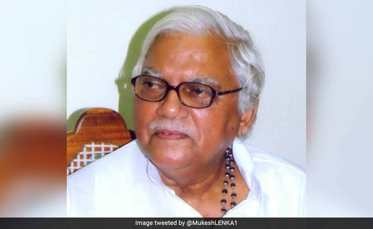 Ex Odisha MP And 3 Time MLA Trilochan Kanungo Dies. He Was 82