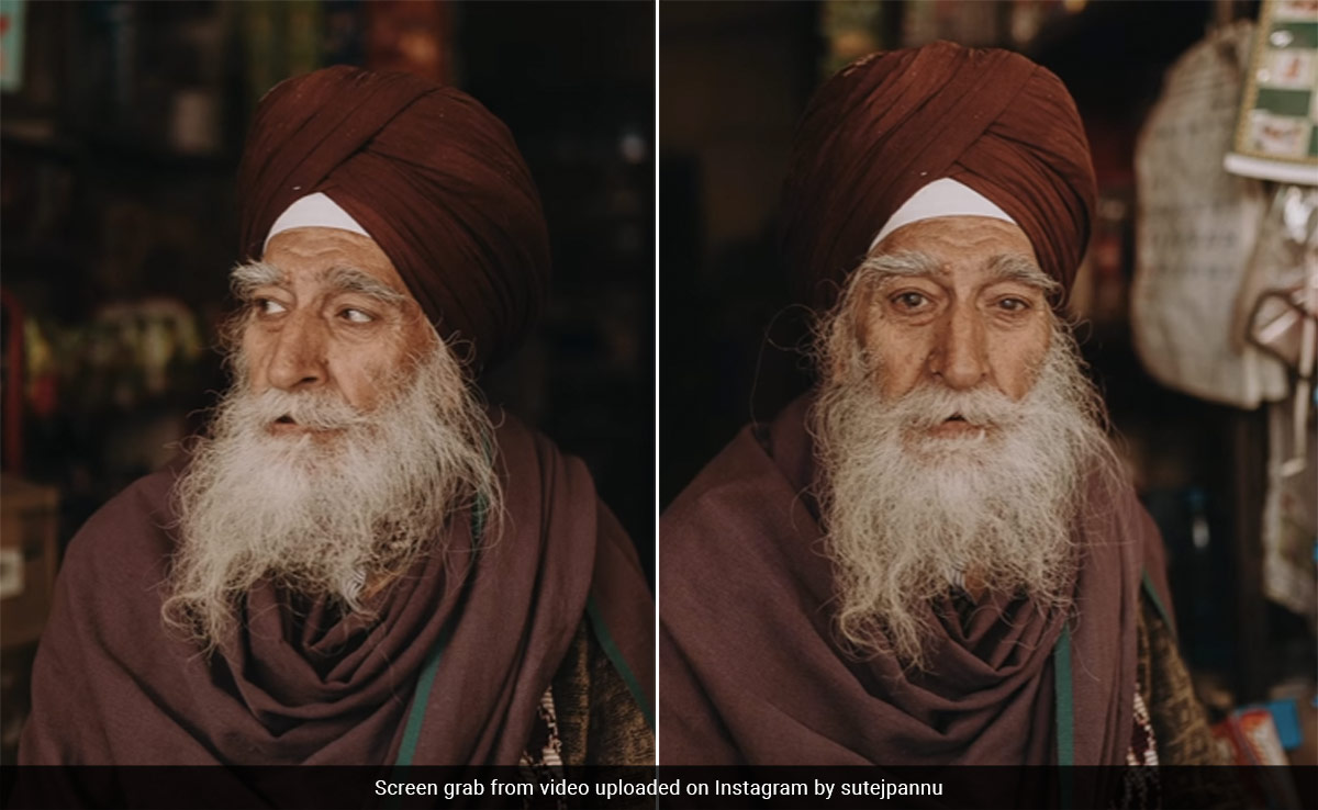 Photographer Asks Elderly Sikh Man To Pose For Pics, His Reaction Makes Internet Emotional