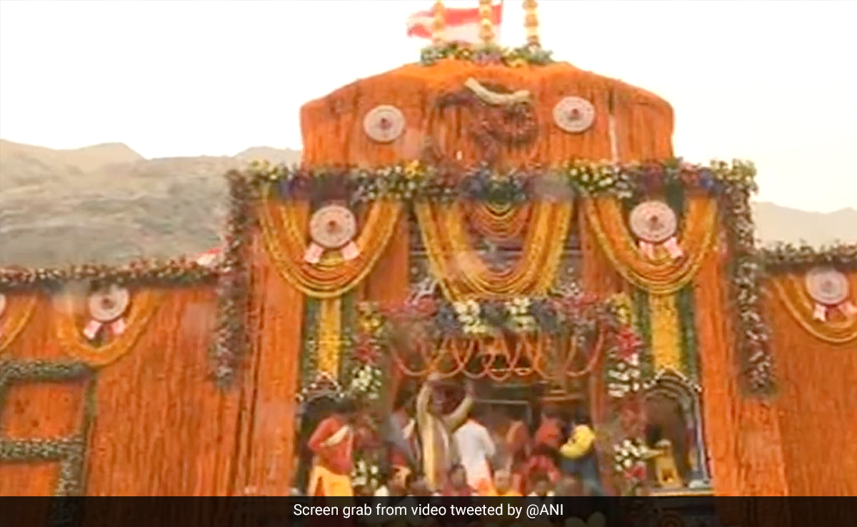 Uttarakhand's Badrinath Dham Reopened For Pilgrims Today