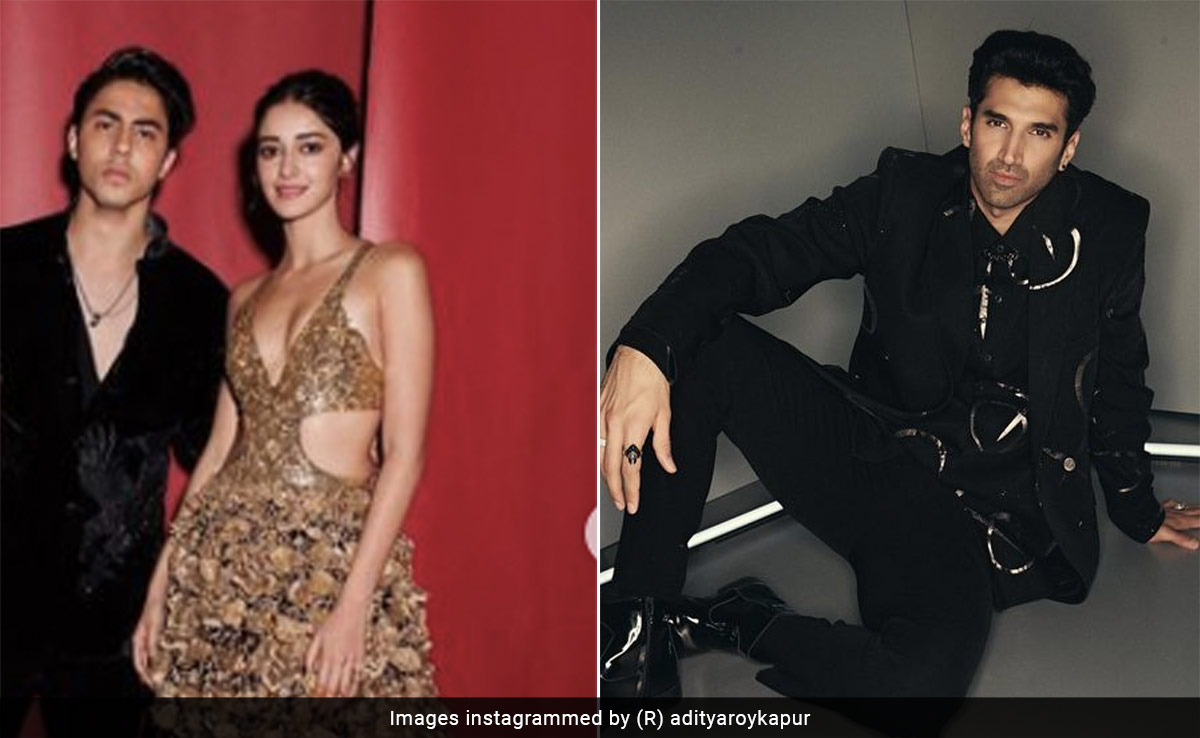 Viral: Ananya Panday Chats With Aryan Khan And Aditya Roy Kapur. Watch Video