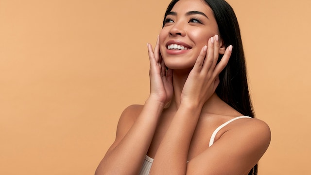 A healthy diet helps achive clearer skin