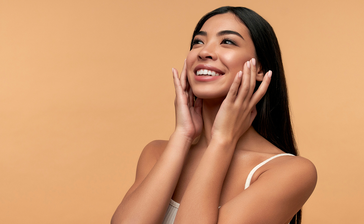 A healthy diet helps achive clearer skin
