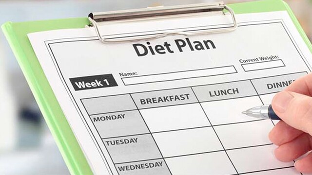 Meal planning can help ensure that you consume the required amount of calories
