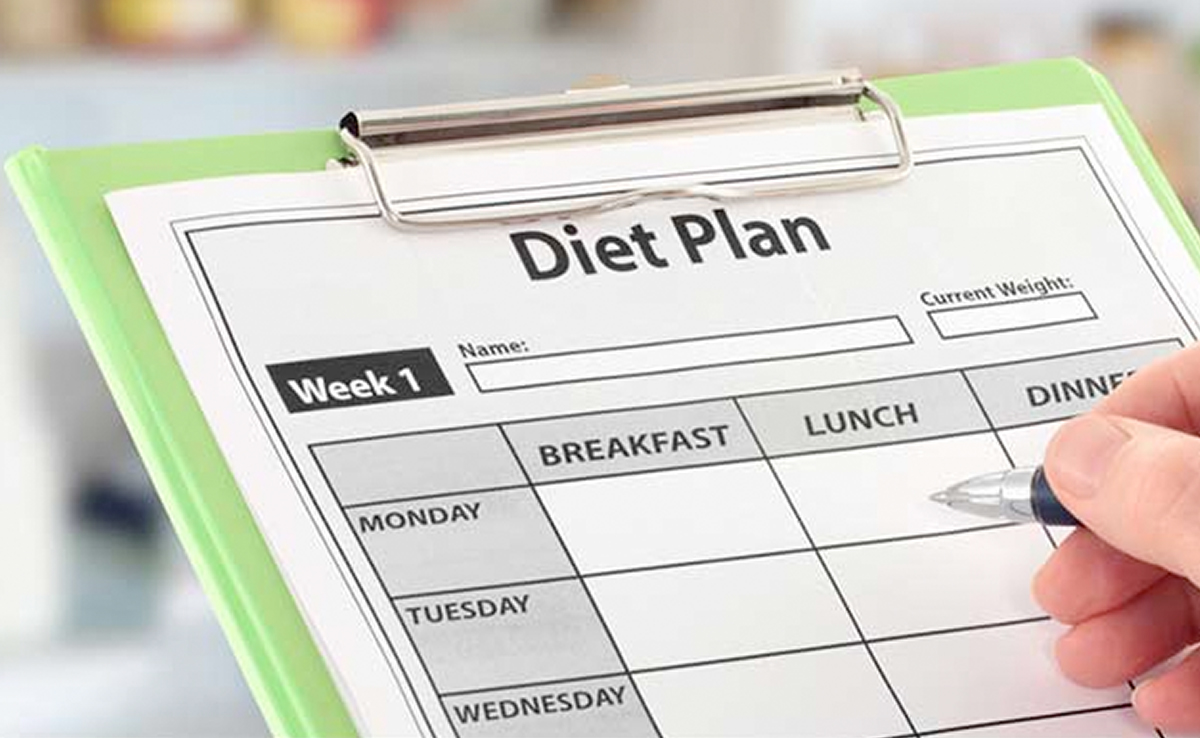 Meal planning can help ensure that you consume the required amount of calories