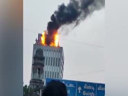 Fire Breaks Out At Chennai's Iconic LIC Building, Doused Within Minutes Fire Breaks Out At Chennai's Iconic LIC Building, Doused Within Minutes