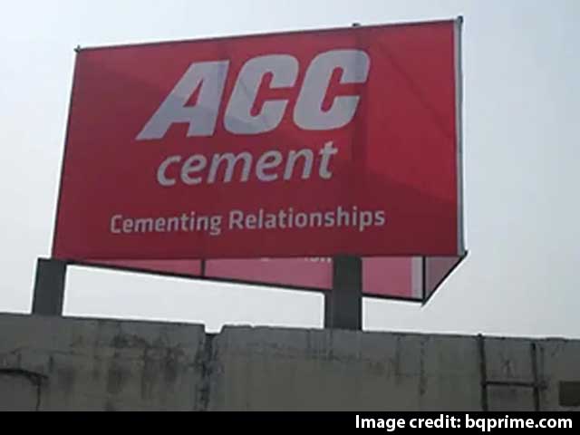ACC Revenue Rises To Rs 4,791 Crore In January-March Quarter