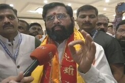 "Came To Take Lord Ram's Blessings": Eknath Shinde In Ayodhya "Came To Take Lord Ram's Blessings": Eknath Shinde In Ayodhya