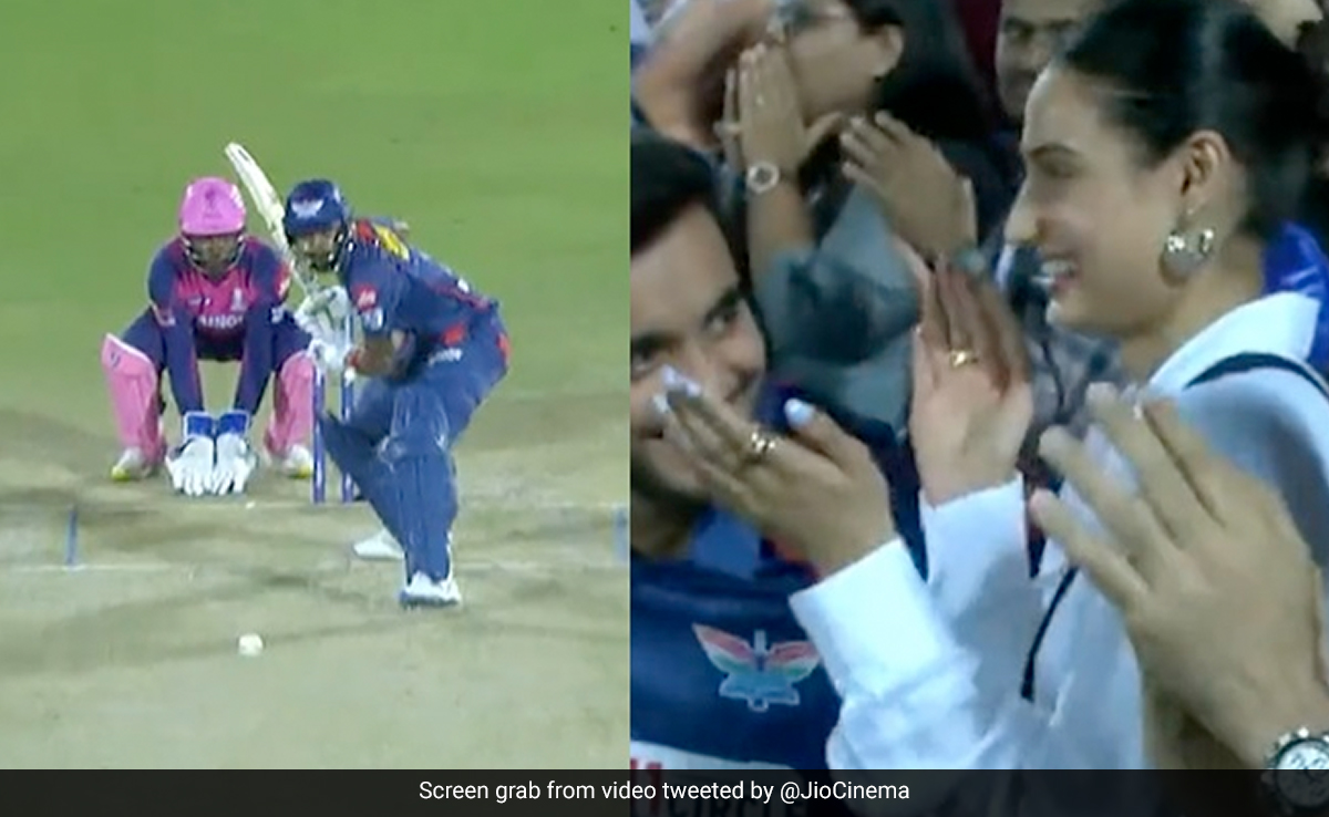 केएल राहुल ने लगाया 103 मीटर लंबा छक्का, झूम उठीं वाइफ, छुपाए नहीं छुप रही थी अथिया शेट्टी की खुशी, Video