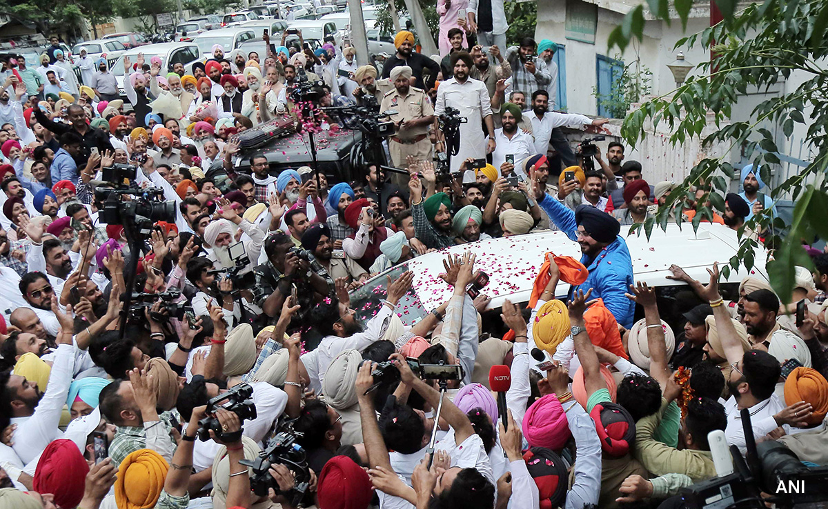 Navjot Sidhu's "Gratitude" Tweet Day After Release From Jail