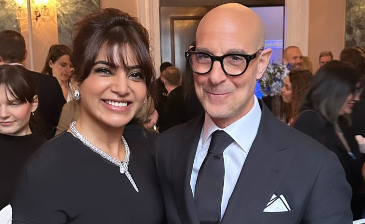 Please Do Not Disturb Samantha Ruth Prabhu, Busy Fangirling Over Stanley Tucci