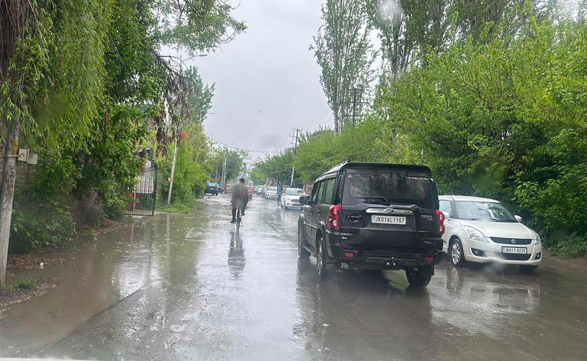 Away From Heat Wave, Rain Brings Woollen Back In Kashmir