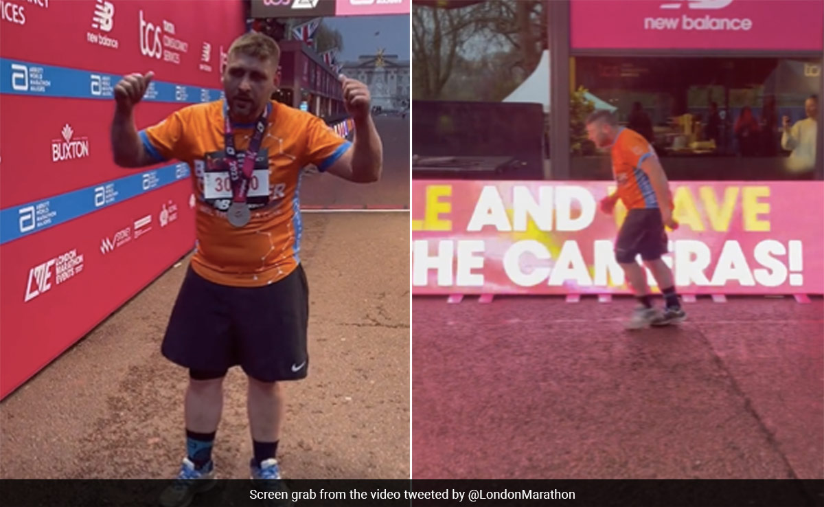 Watch: Crowd Erupts In Cheer As Final Runner Crosses Finish At London Marathon