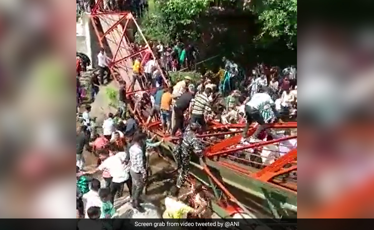 60 Injured As Footbridge Collapses During Baisakhi Celebration In Jammu