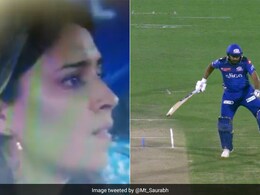 Watch: Ritika Sajdeh's Expression Says It All As Ishan Kishan's Powerful Shot Hits Rohit Sharma In SRH vs MI IPL 2023 Game Watch: Ritika Sajdeh's Expression Says It All As Ishan Kishan's Powerful Shot Hits Rohit Sharma In SRH vs MI IPL 2023 Game