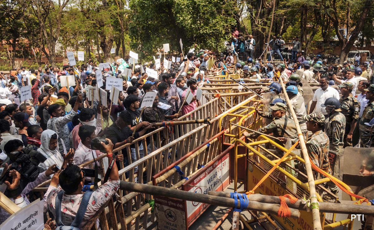 Jharkhand Locals Protest, Demand 100% Quota In Government Jobs
