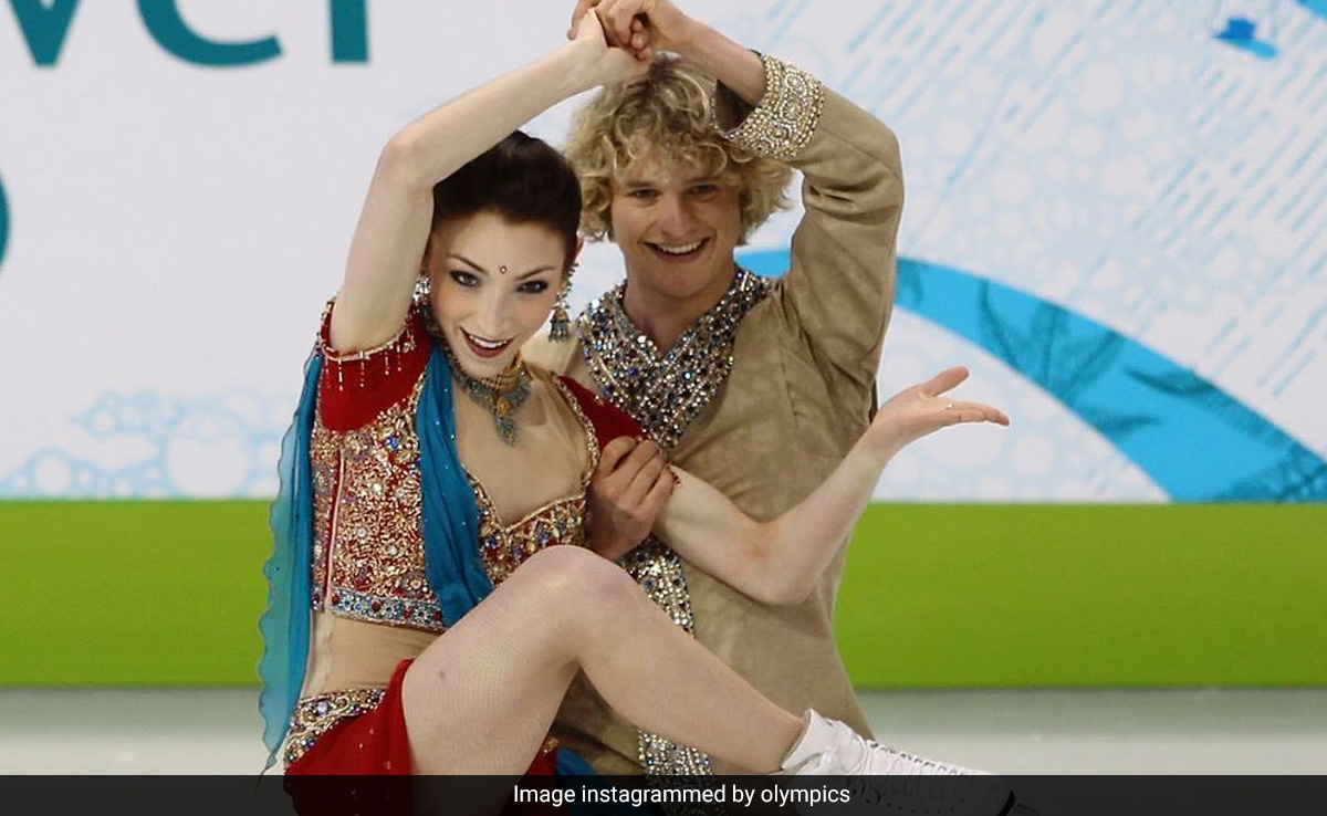 "Bollywood Supremacy": Old Video Of Ice Skaters Performing To Hindi Songs Goes Viral