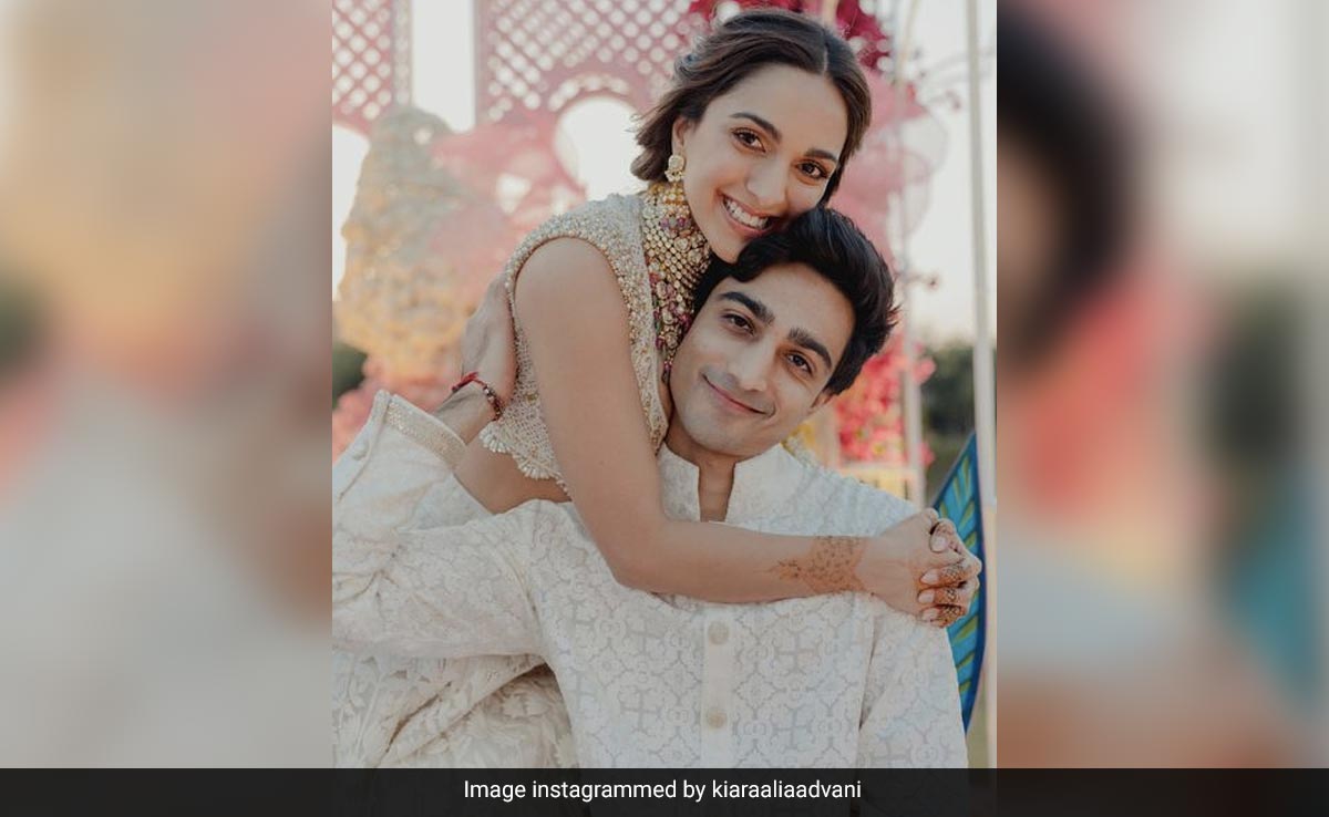 Kiara Advani And Brother Mishaal In A Pic From Her Wedding. Because, Siblings Day
