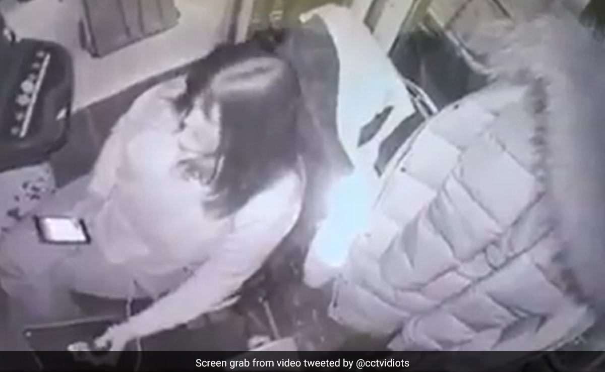 Old Video Shows Woman Using Smartphone While Driving Train. This Happens Next