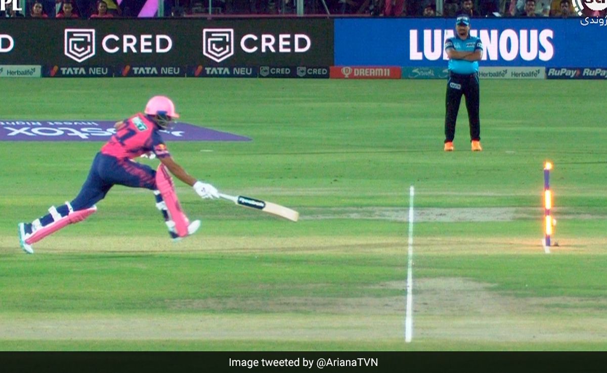 Watch: 'Lightning Fast' MS Dhoni Affects Classy Run Out Of RR Star In IPL 2023 Game