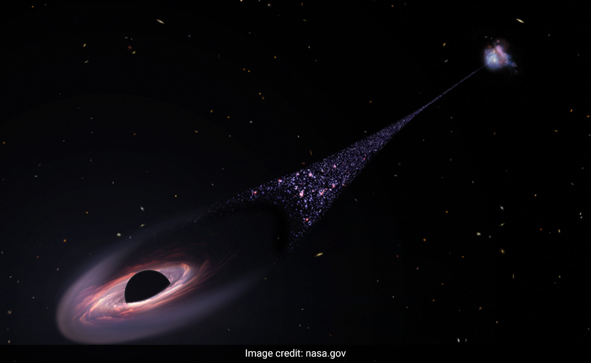 "Monster On The Loose": NASA's Hubble Spots Black Hole Weighing As Much As 20 Million Suns