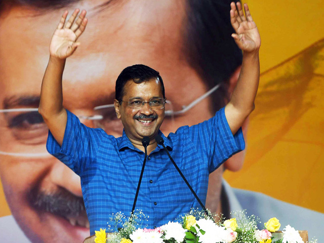 AAP को राष्ट्रीय पार्टी का दर्जा मिलने के जश्न में बोले अरविंद केजरीवाल- 'गजब ही हो गया'