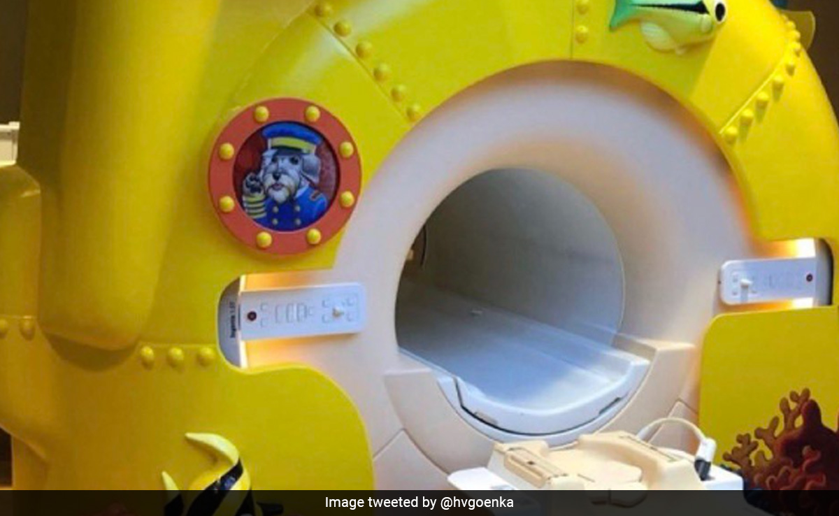 Harsh Goenka Shares Pic Of Colourful 'MRI Scanner For Children', Internet Loves It