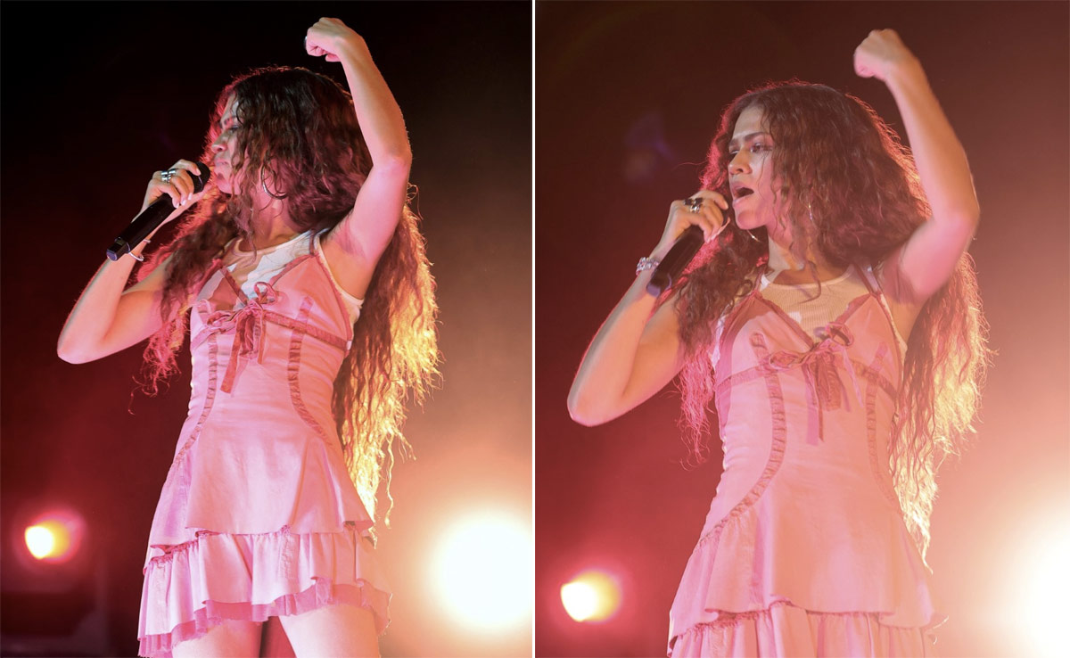 Zendaya Returns To The Stage For Coachella 2023 With A Sustainable Choice Of A Pink Dress From Her Own Wardrobe