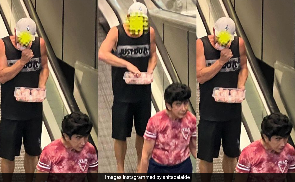 Australian Man Spotted Eating Raw Chicken In Mall, Internet Disgusted