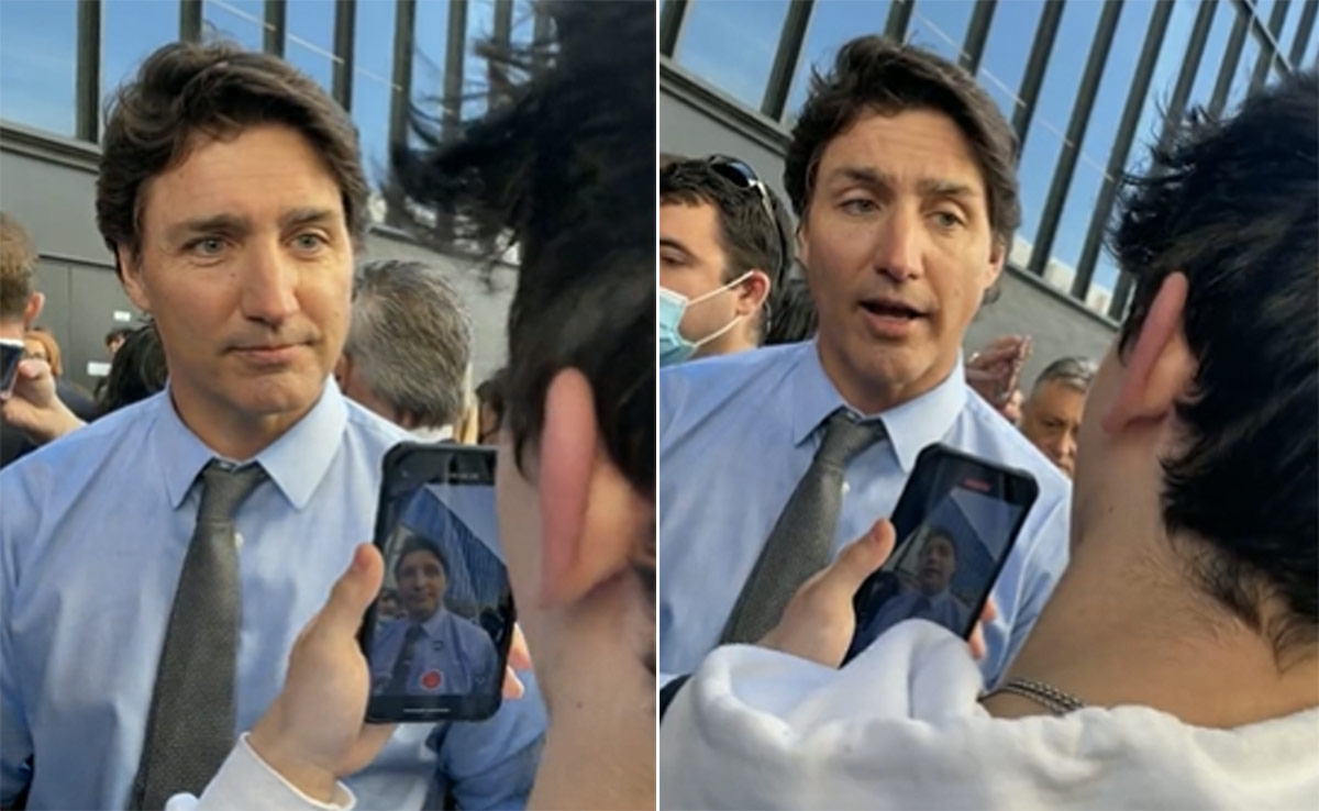 Watch: Justin Trudeau's Response To An Abortion Critic Is Winning The Internet