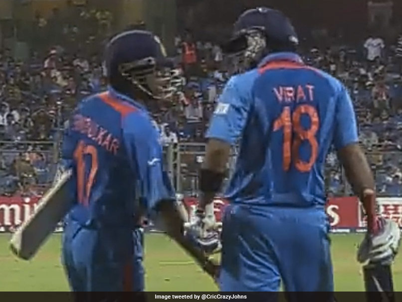 "<i>Ab Bhi Ball...</i>": What Sachin Tendulkar Said Virat Kohli After Getting Out In 2011 World Cup Final
