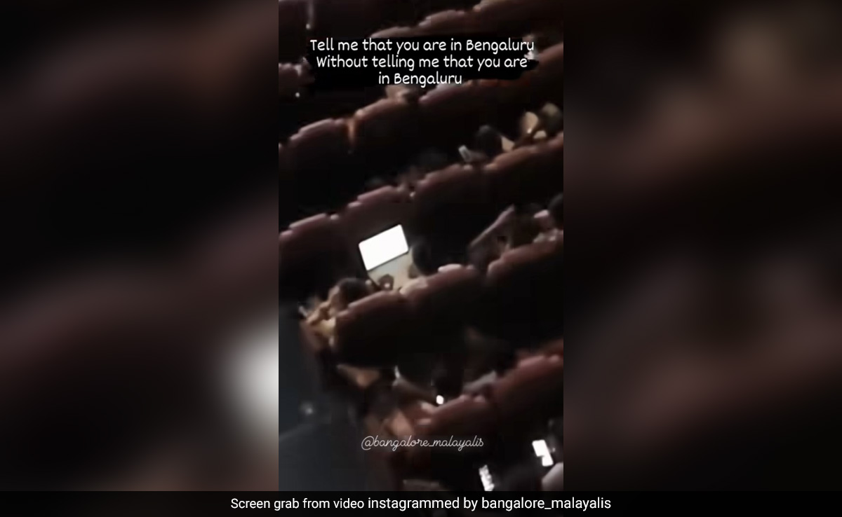 Bengaluru Man's Viral Video Of Working From A Movie Theatre Has The Internet Saying "Same Bro"