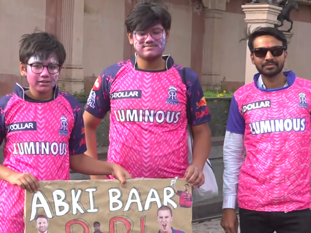 RR Fans Turn Up In Number As Jaipur Hosts IPL Game After 4 Years
