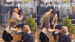 Viral Video Of Little Girl Helping Elderly Man Drink Water Is The Cutest Thing On Internet