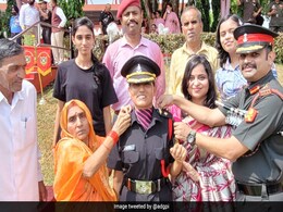 Galwan Hero's Wife, 29, Becomes Army Officer. First Posting Is Ladakh Galwan Hero's Wife, 29, Becomes Army Officer. First Posting Is Ladakh