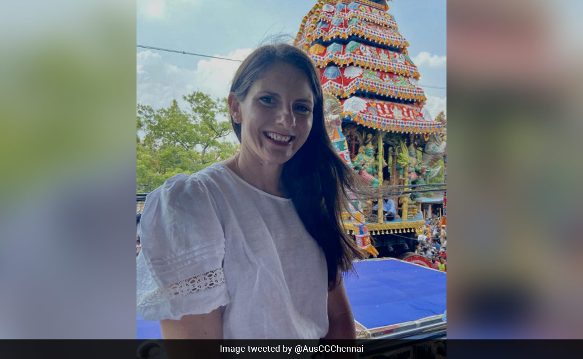 ''Delighted'': Australian Diplomat Shares Glimpses Of ''Joyful'' Panguni Festival In Chennai