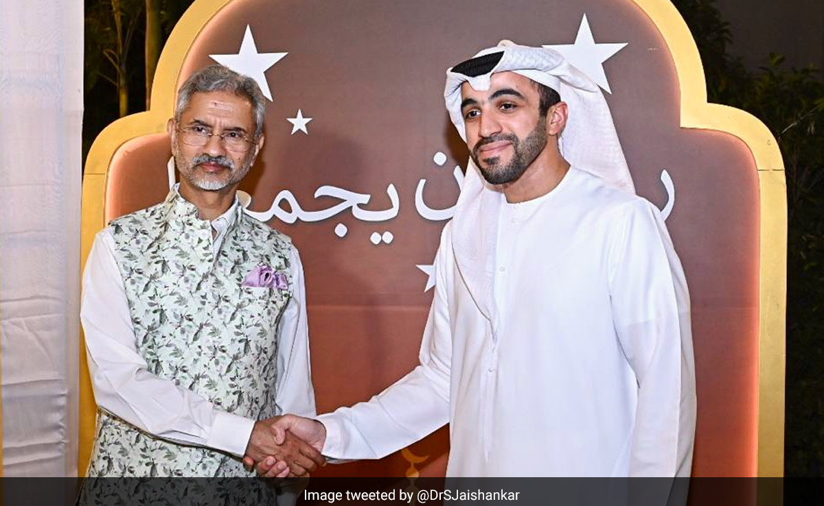 S Jaishankar Joins Iftar Hosted By UAE Ambassador Alshaali