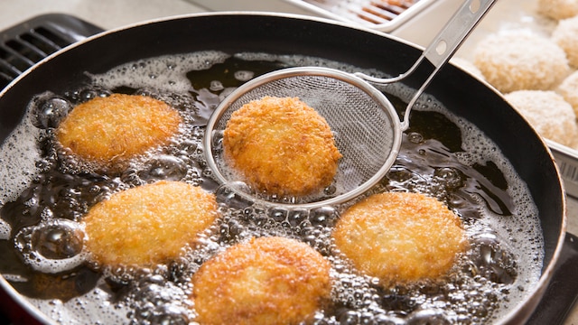 Deep frying is not the healthiest cooking method