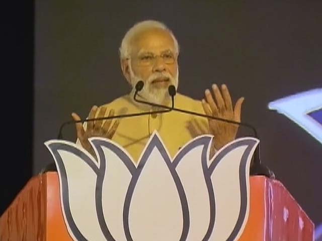 PM Modi's "Double Engine" Pitch To Voters At Karnataka Rally