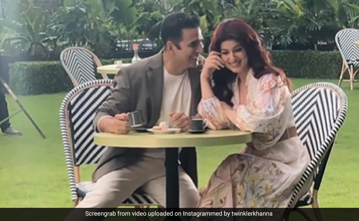 Akshay Kumar And Twinkle Khanna's Shoot Diaries Doubled Up As A Tea Date