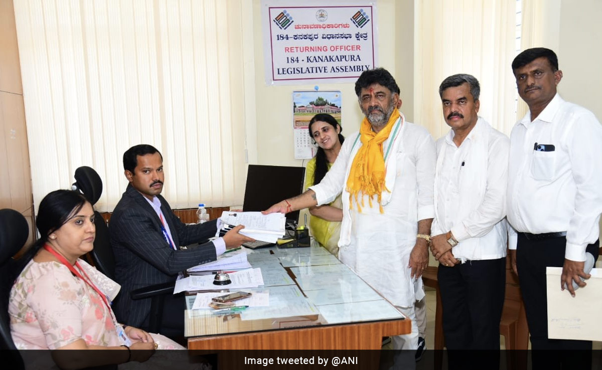 Karnataka Polls: Congress State Chief Files Nomination From Kanakapura Seat