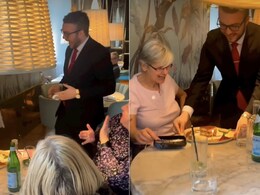 Waiter's Heartwarming Birthday Message In Sign Language For Guest Goes Viral
